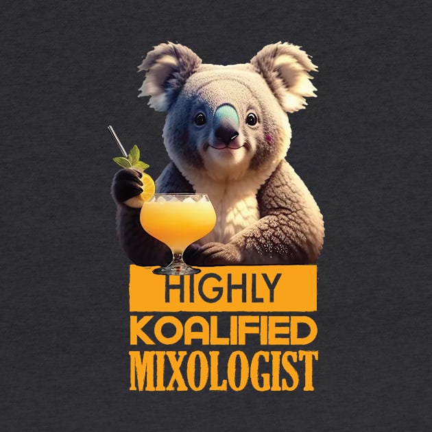 Just a Highly Koalified Mixologist Koala 8 by Dmytro